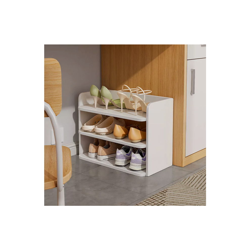 Shoe Cabinet Rack Wooden Hallway Footwear Storage Organizer Stand...