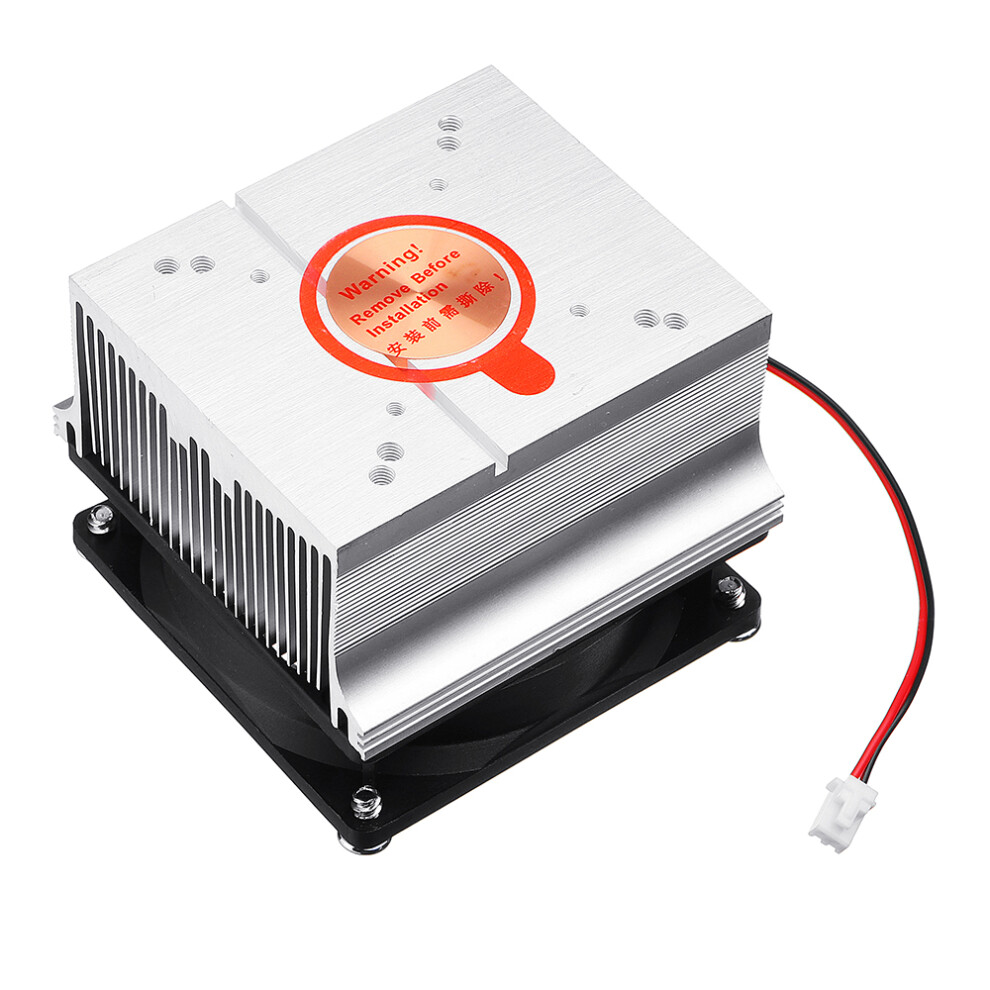 Dc12v Aluminium Heatsink Cooling Fan For 20W 30W 50W 60W High Power Diy Led Lamp 300023711861
