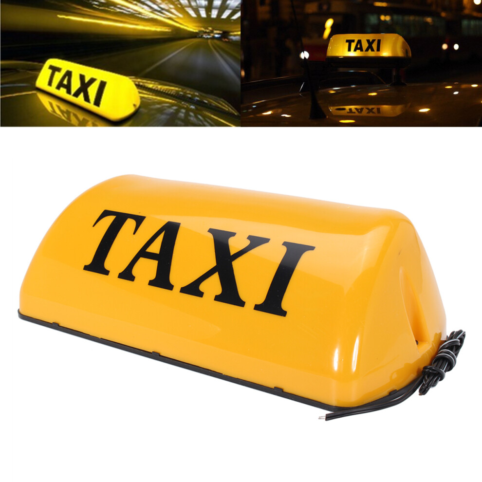 12V Taxi Roof Sign Top Topper Car Magnetic Sign Lamp Led Waterproof Light 191466401293