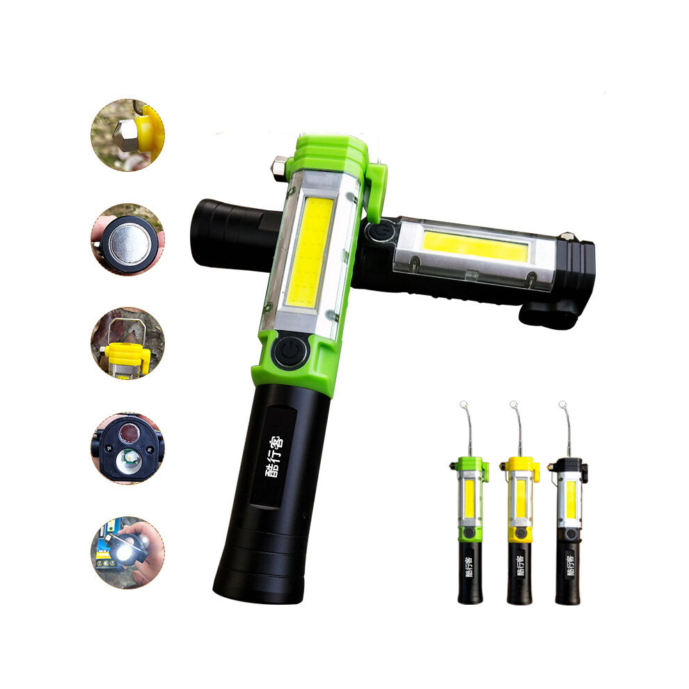 Kxk-05 30W Cob+Led 5Modes Led Work Light Usb Rechargeable Outdoor Camping Emergency Flashlight Led Torch With Safety Hammer 300023743855