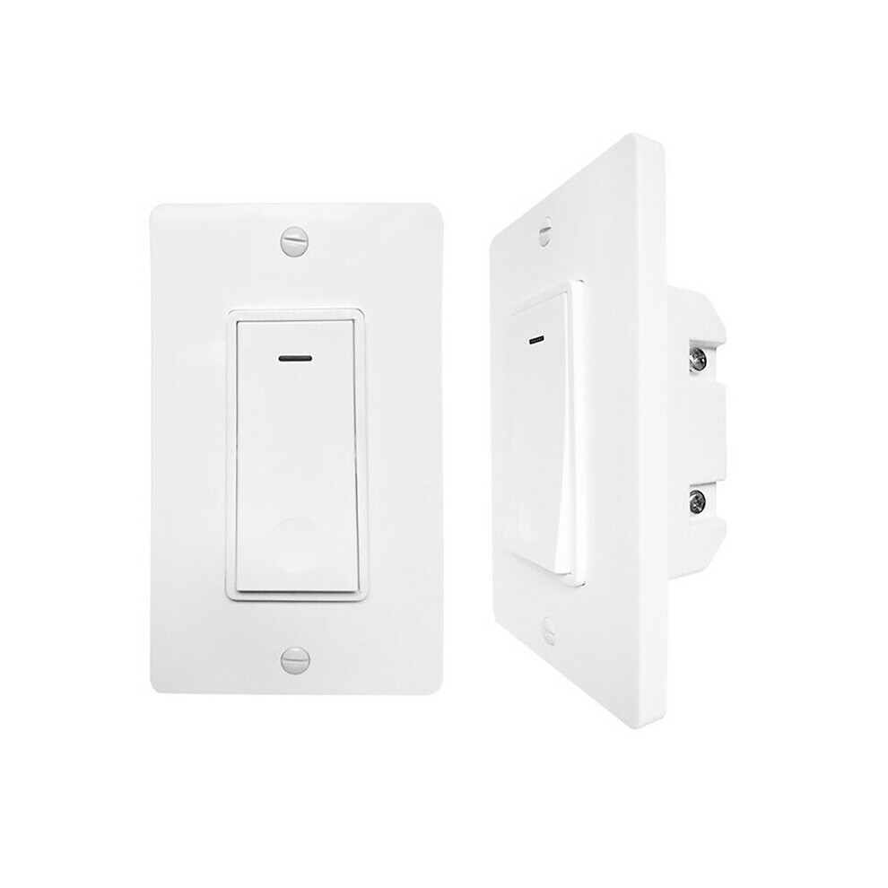 Sw1 Ac100-240V 10A Smart Switch Wall Light Wifi Remote For Alexa & Google Ifttt Control Smart Life 300023731524