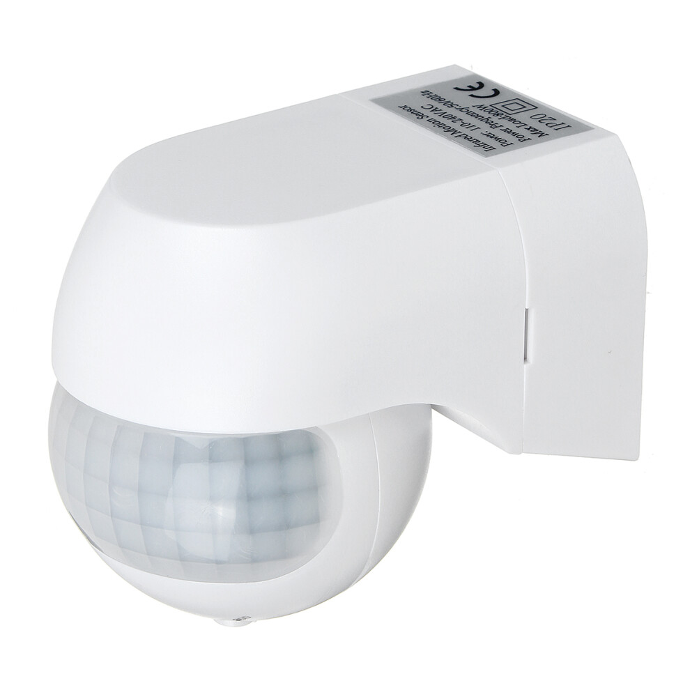Ac110-240V 800W Ip44 Outdoor 180 Degree Pir Motion Sensor Detector For Garden Courtyard 300023721778