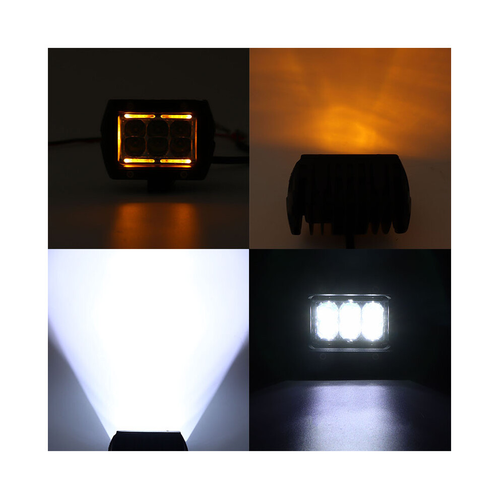 4'' Inch 60W Led Work Bar Spot Flood Combo Beam Offroad Car Truck Boat Driving Lamp Light 300023728746