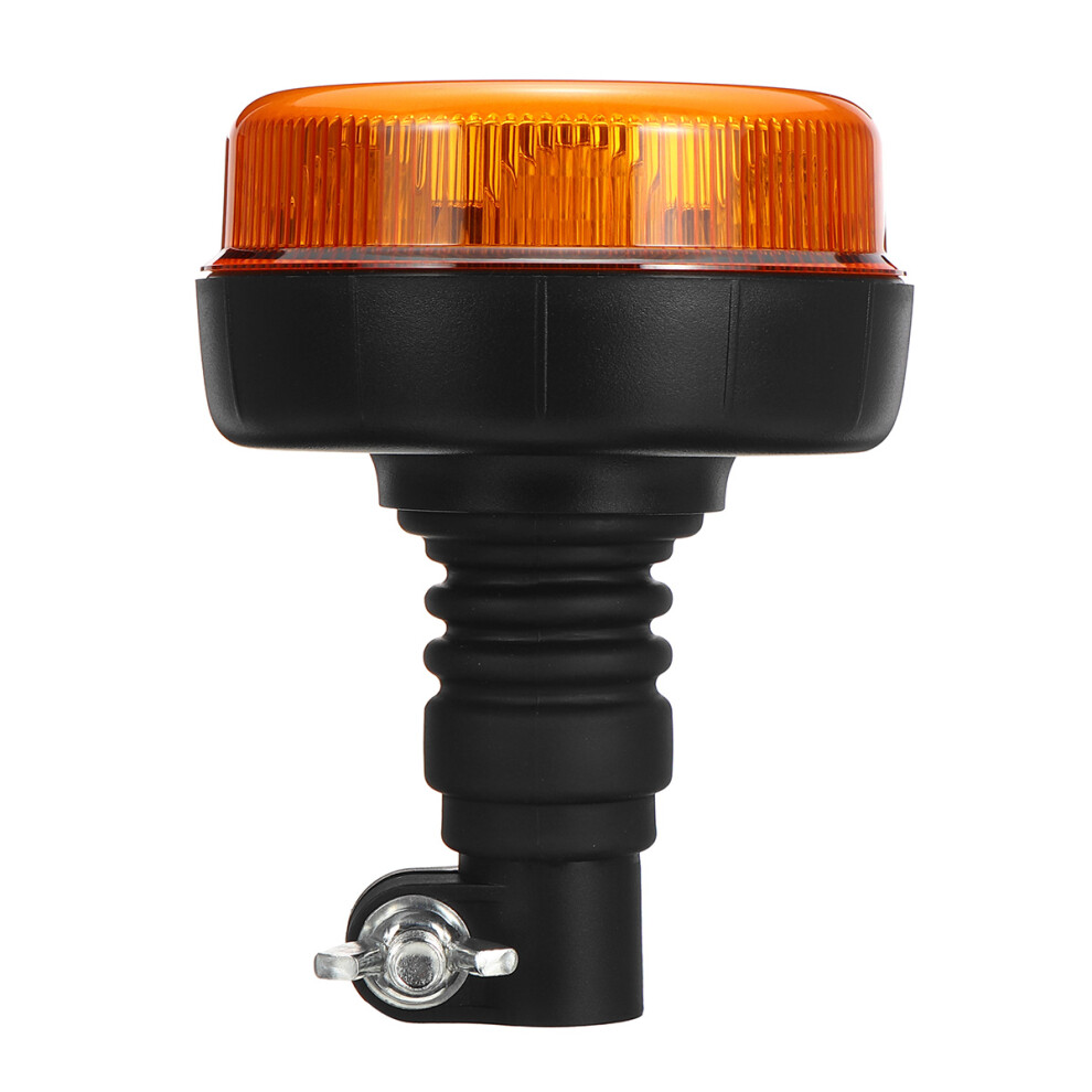 12V 24V E9 Led Rotating Flashing Beacon Flexible Din Pole Tractor Warning Light 5905920826752