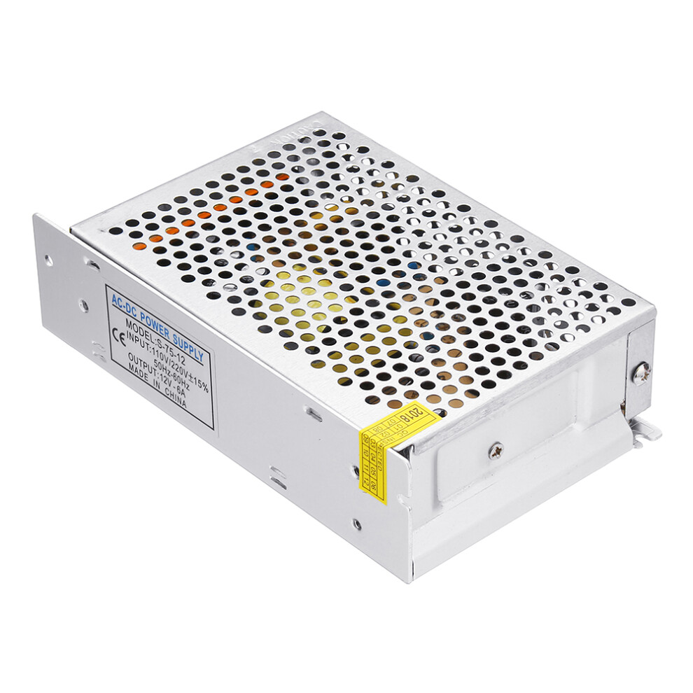 Ac110v/220V To Dc12v 6A 72W Power Supply Ing Transformer Adapter For Led Strip Light 300023752970