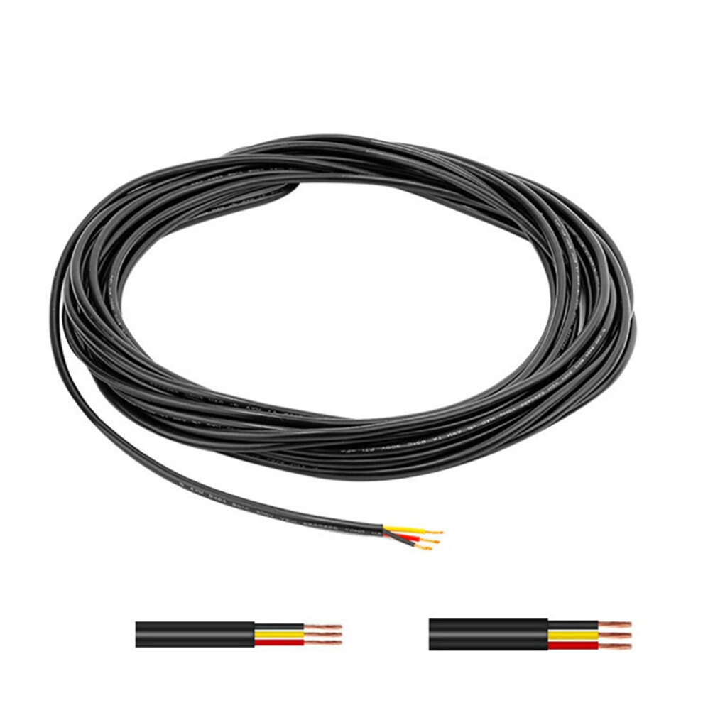 10M 3Pin 20/22 Awg Waterproof Electrical Wire Led Strip Extension Pvc Cable Power Cord 300023746122