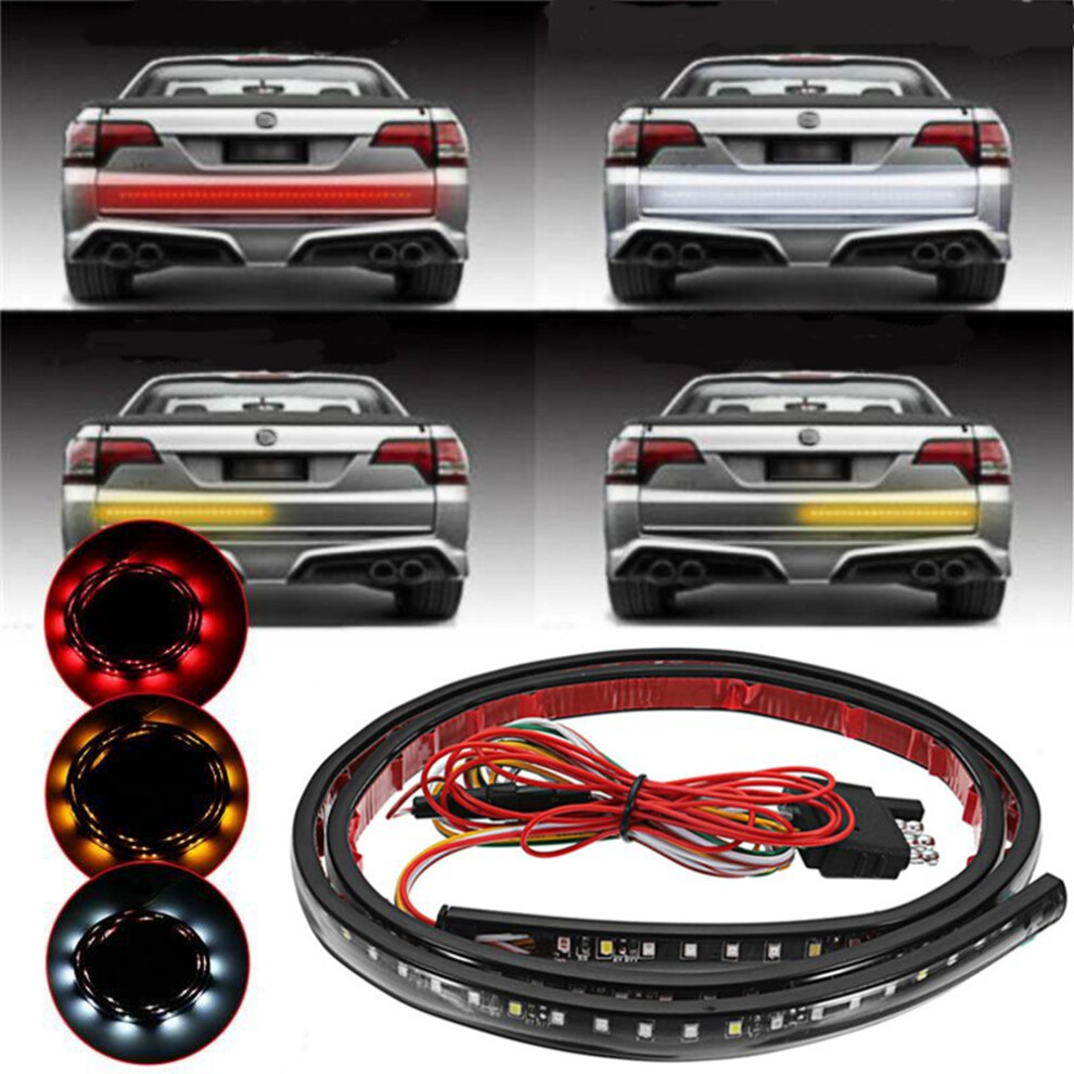 48 Inch Dc9-24V Three Color Led Strip Car Tailgate Pickup Turn Signal Reverse Brake Lamp Light 300023742186