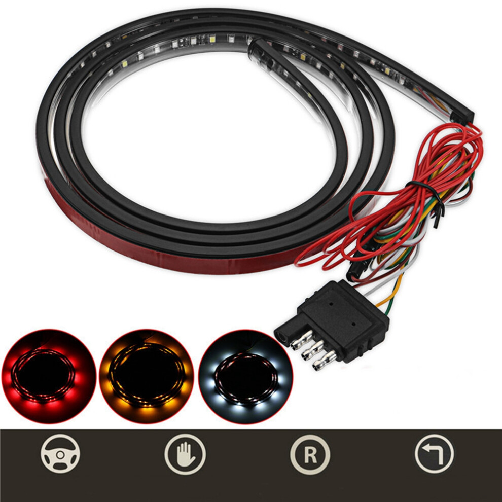 60 Inch Tailgate Bar Pickup Tail Turn Signal Car Led Strip Reverse Brake Lamp Dc9-24V Light 644925825821