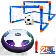 Portable Soccer Goal Set Football Net Kids Toy Sports Air Ball In/Outdoor Game