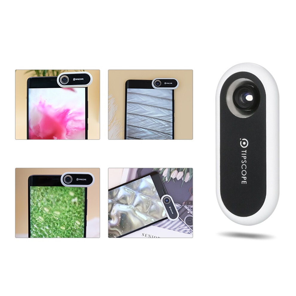 New Tipscope Microscope 20X-400X Universal Portable Mobile Phone Microscope Magnifier Magnification Lens 729601524363