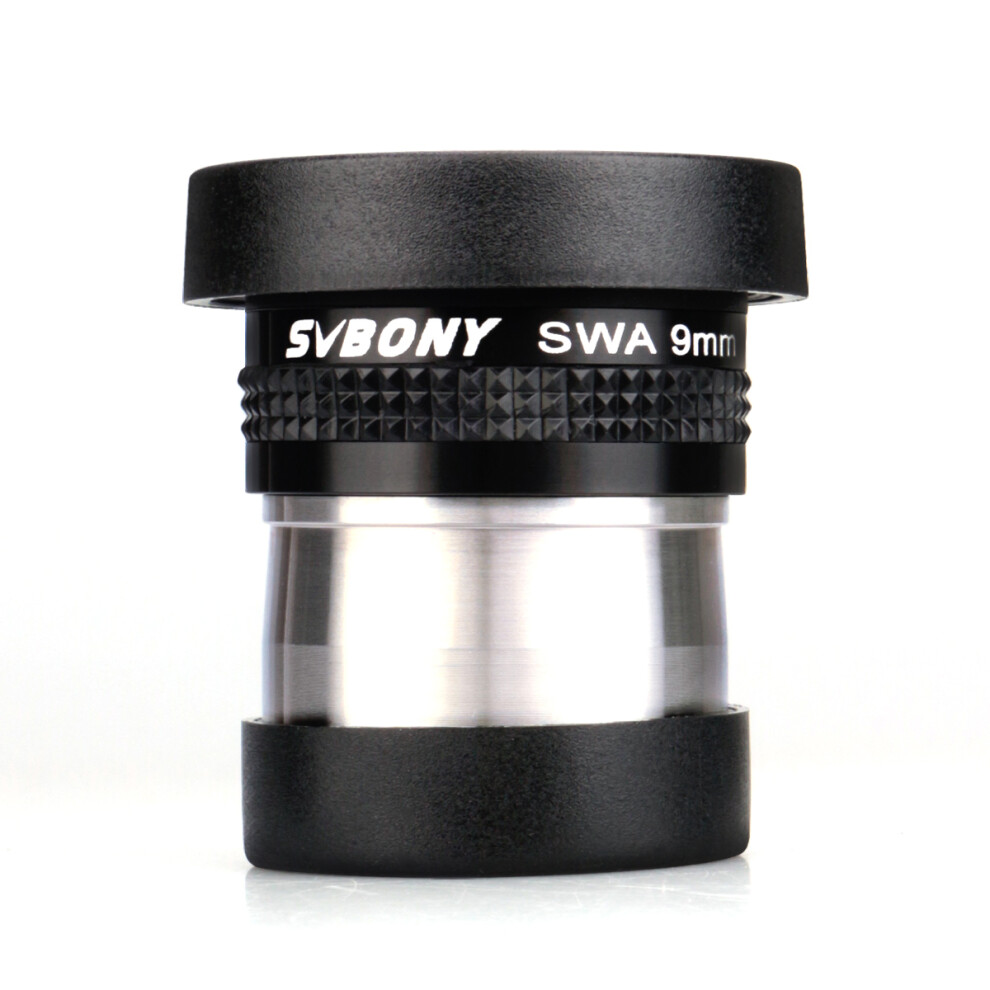 New Svbony Sv136 Lens 9Mm Wide Angle 72Aspheric Eyepiece Hd Fully Coated For 1.25 31.7Mm Astronomic Telescopes (Black)" Black 729601526824