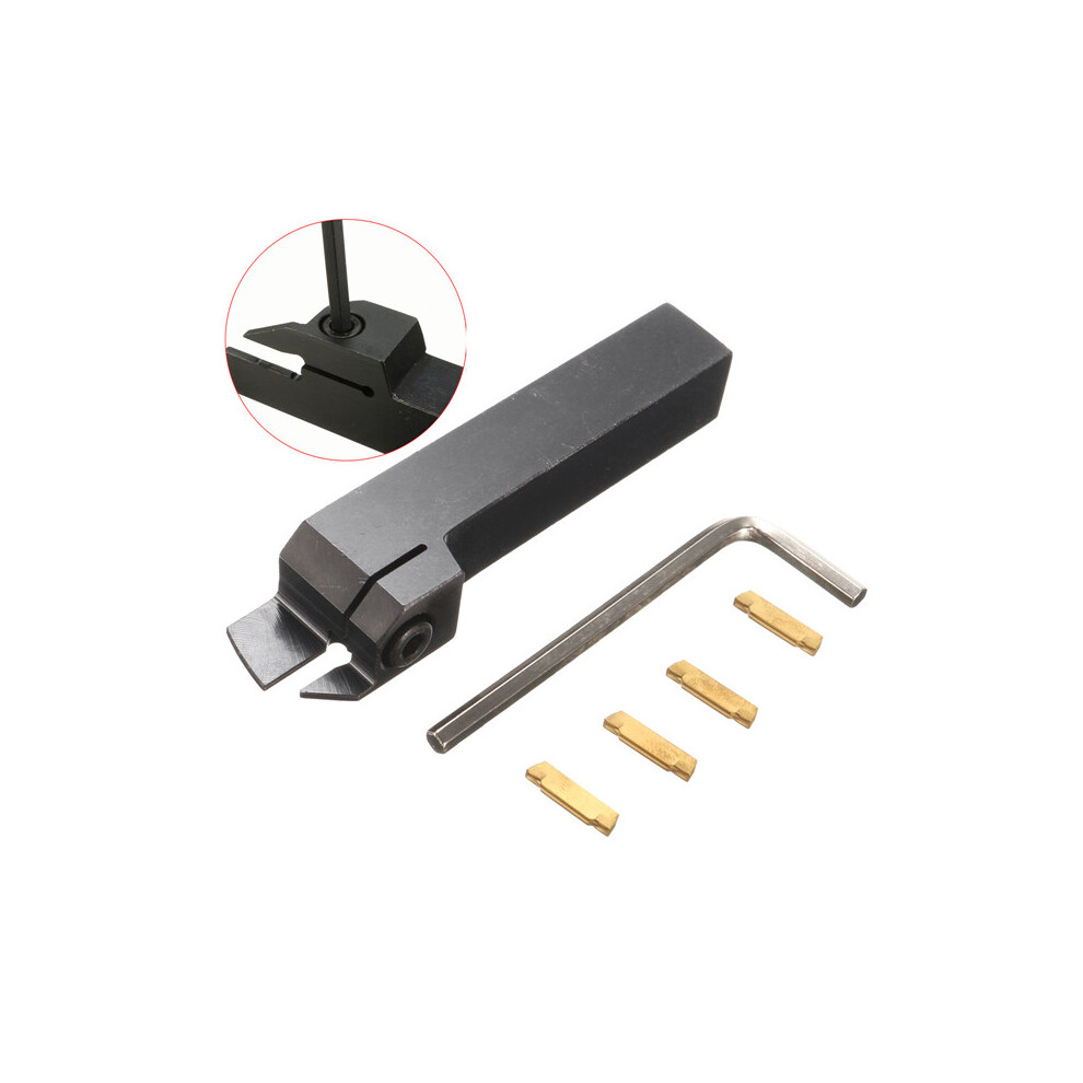 New Mgehr1616-3 External Grooving Tool Turning Tool Holder For 3Mm Cut With 4Pcs Mgmn300 Inserts 623414379090