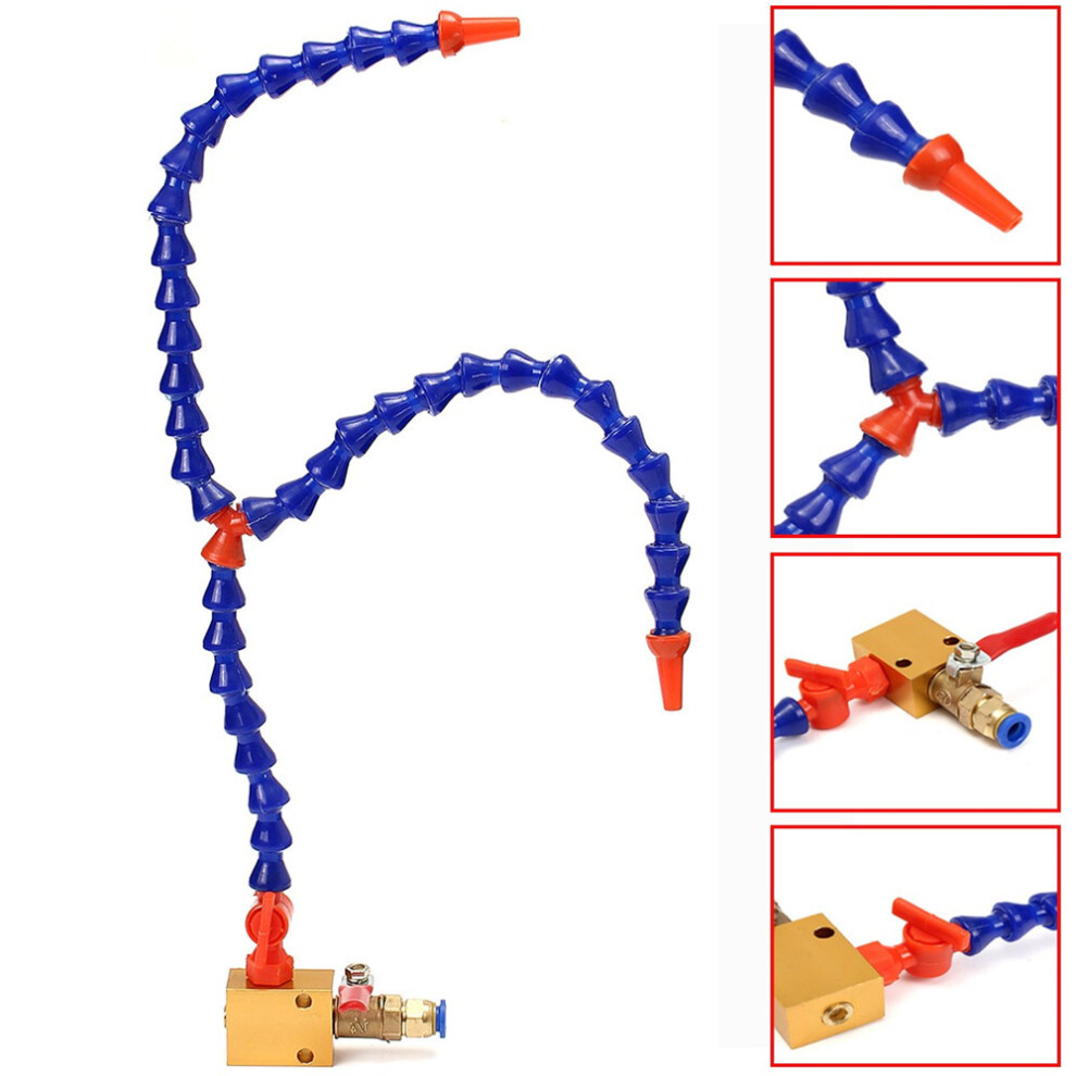 New Bidirection Mist Coolant Lubrication Spray System For 8Mm Air Pipe Cnc Lathe Machine 623414381703