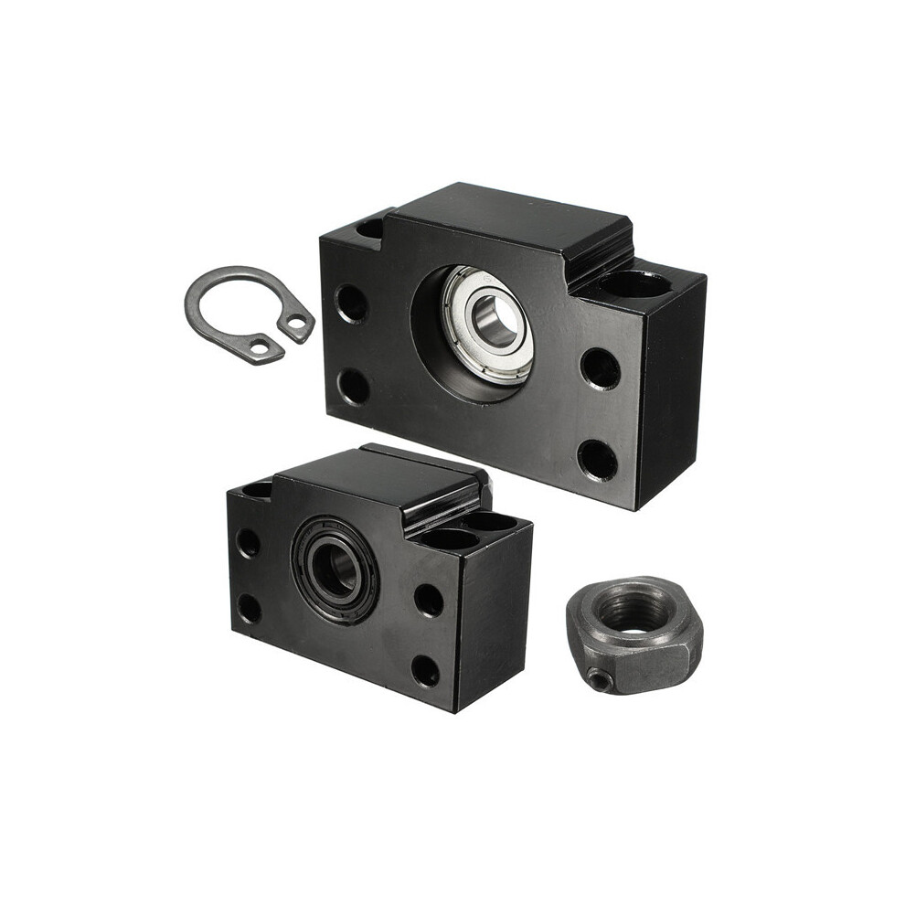 New Machifit 2Pcs Bk10 Bf10 Ball Screw End Supports Bearing Blocks For Ball Screw Sfu1204 Cnc Machine 623414386081