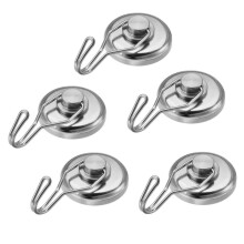 New Effetool 5pcs 42mm 68kg Flexible Rotatable Neodymium Magnet Metal Detector