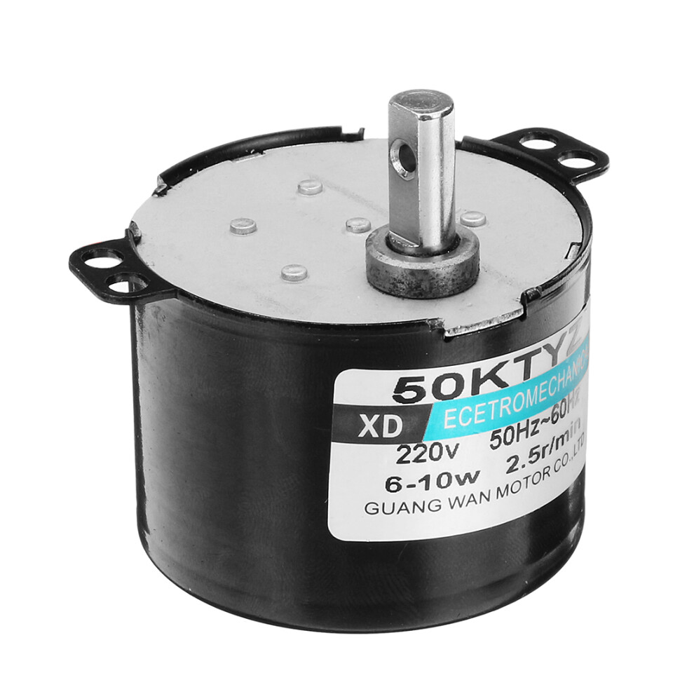 New Machifit 50Ktyz 220V 2.5Rpm Synchronous Motor 10W Permanent Magnet Motor 623414394574