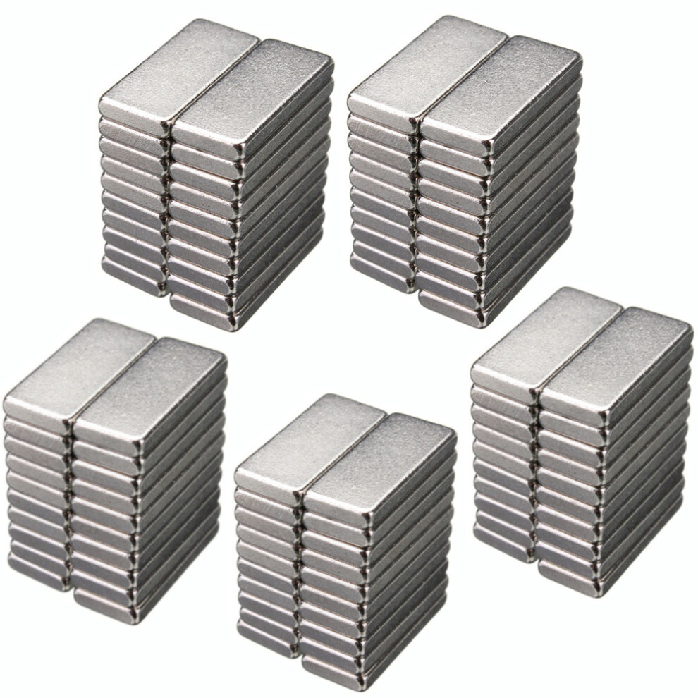 New 100Pcs N35 Strong Block Magnet Rare Earth Neodymium 15Mmx6.5mmx2mm 623414389778