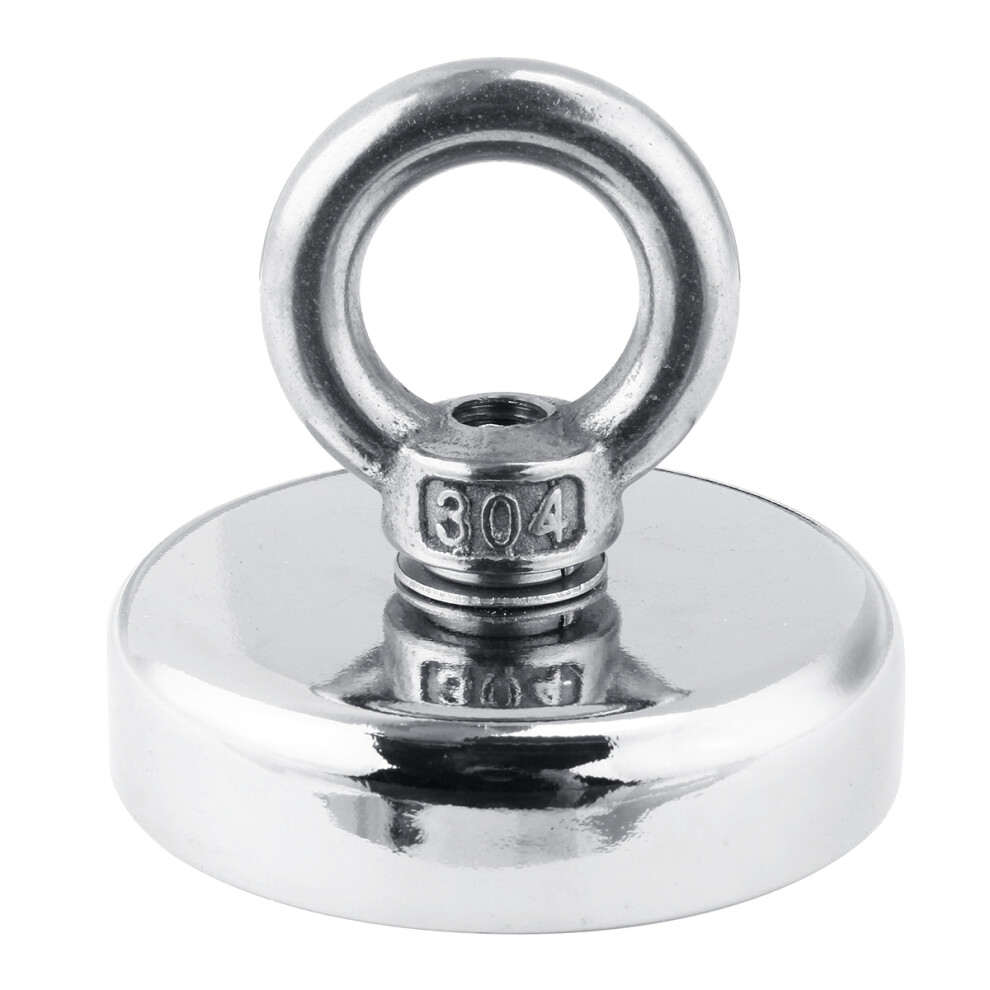New 150Kg D60mm Neodymium Magnet Fishing Treasure Finding Treasure Hunting Recovery Magnet 623414388832