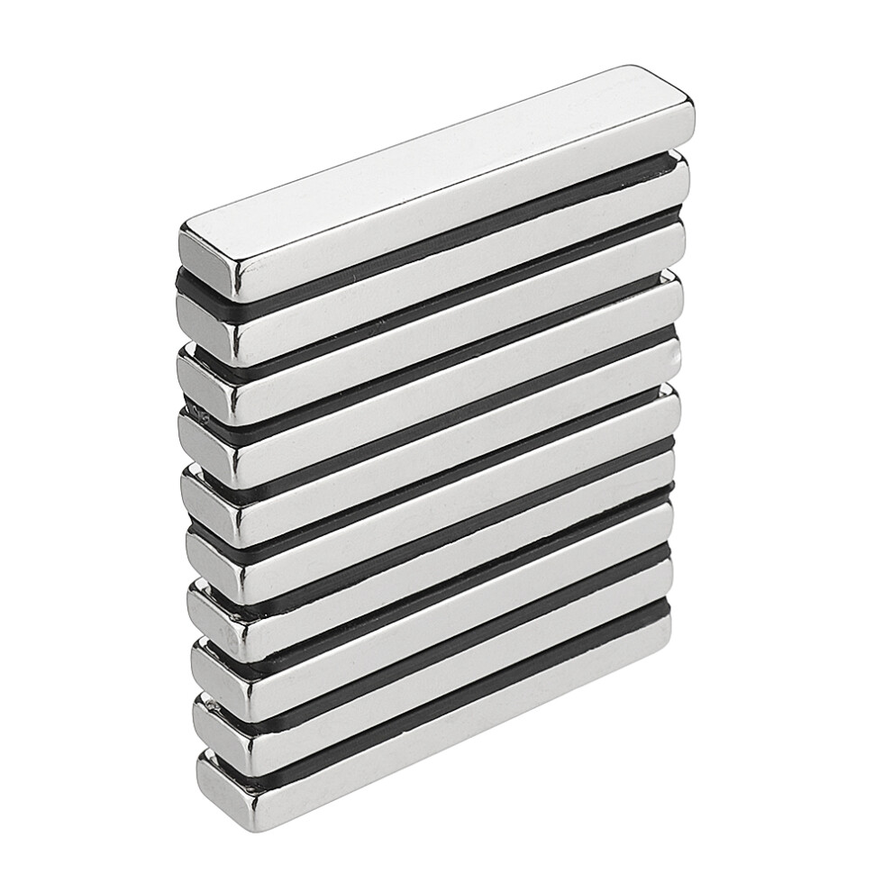 New 10Pcs N50 50X10x5mm Block Magnet Rare Earth Neodymium Magnets 623414389495
