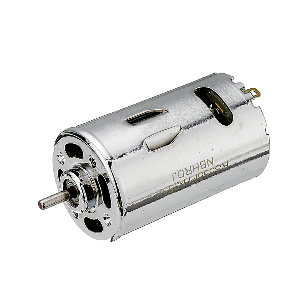 New Machifit 555 Motor DC 12-24V Gear Motor 6000-12000rmp Double Ball Bearing Motor