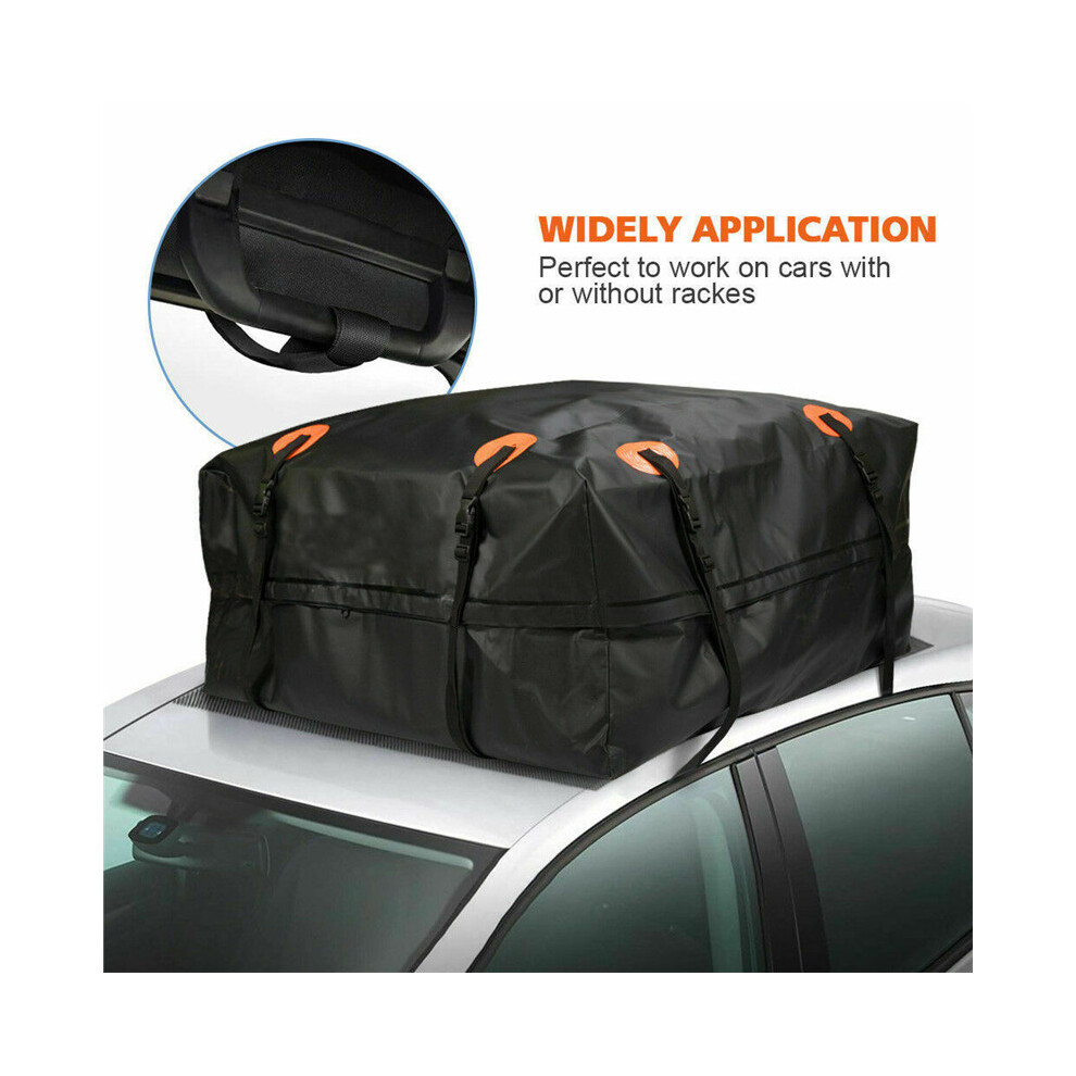 New Universal Waterproof Car Roof Top Rack Bag Cargo Carrier Luggage Bag Basket Bag 4Wd 623414392389