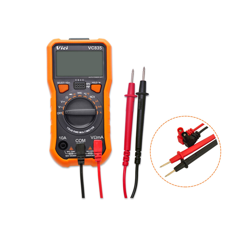 New Vc835 3 1/2 Auto Range True Rms Digital Multimeter Non-Contact Voltage Detect Data Hold 623414397520