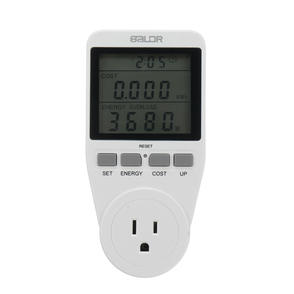 New Smart Power Energy Meter Monitor Watt Voltage Volt Electricity Analyzer Us 729601510212