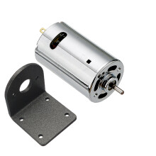 New Machifit 555 Motor with Bracket DC 12-24V Gear Motor 6000-12000rmp Double Ball Bearing Motor