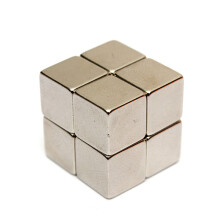 New 100Pcs N50 Rare Earth Magnet 10mm Cube Block Neodymium Super Strong Fridge