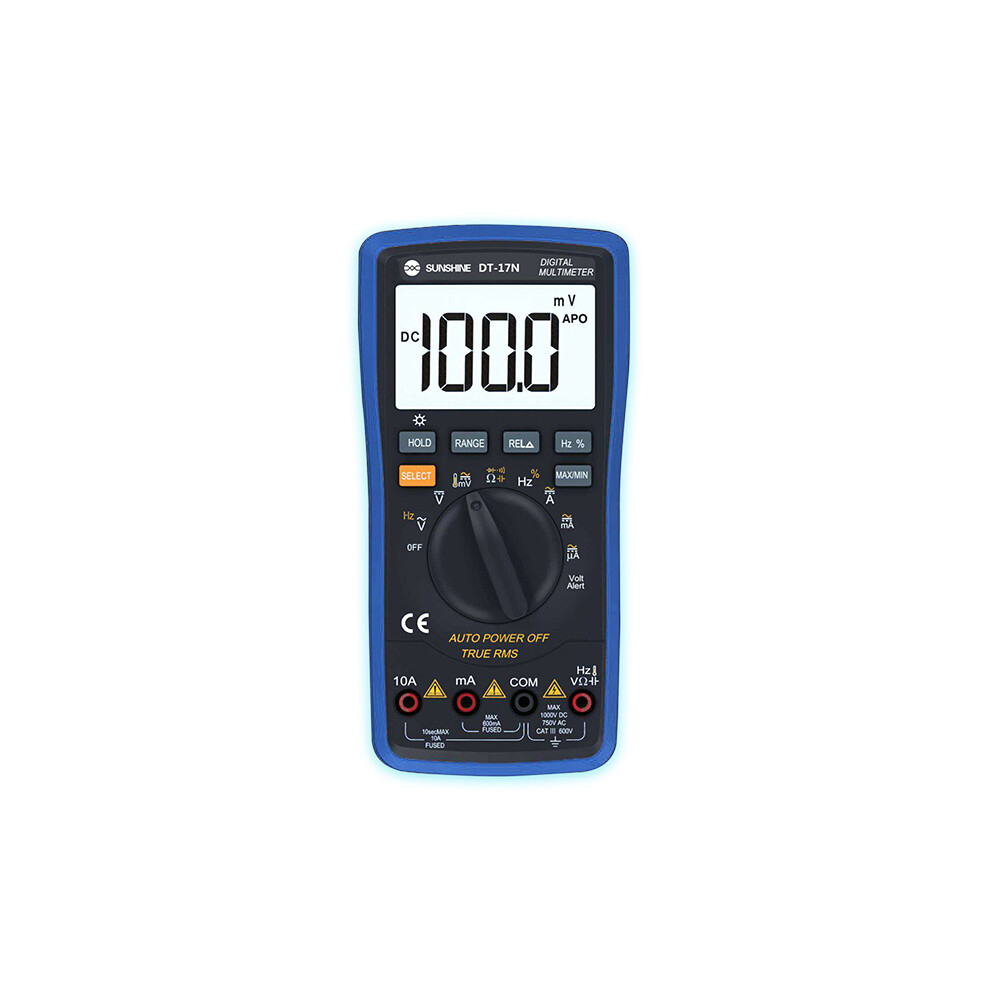 New Sunshine Dt-17N Multimeter Fully Automatic High Precision Digital Display Ac Dc Voltage And Current Resistance Measurement 623414398558