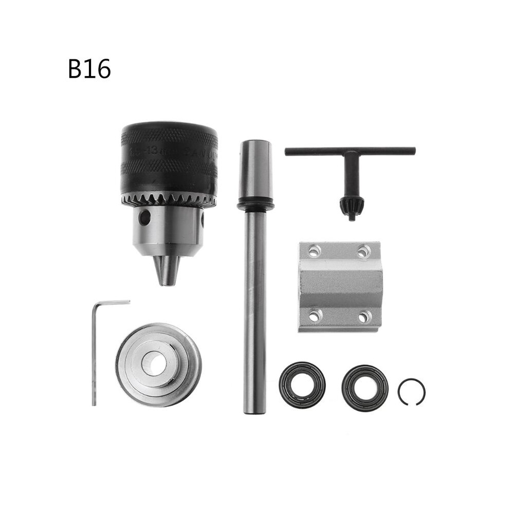 New Machifit No Power Spindle Assembly Small Lathe Accessories B16 Drill Chuck Trimming Belt Set 623414382212
