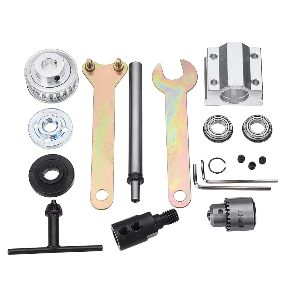 New Machifit Jto Drill Chuck Trimming Belt No Power Spindle Assembly Small Lathe Accessories Set 623414382144