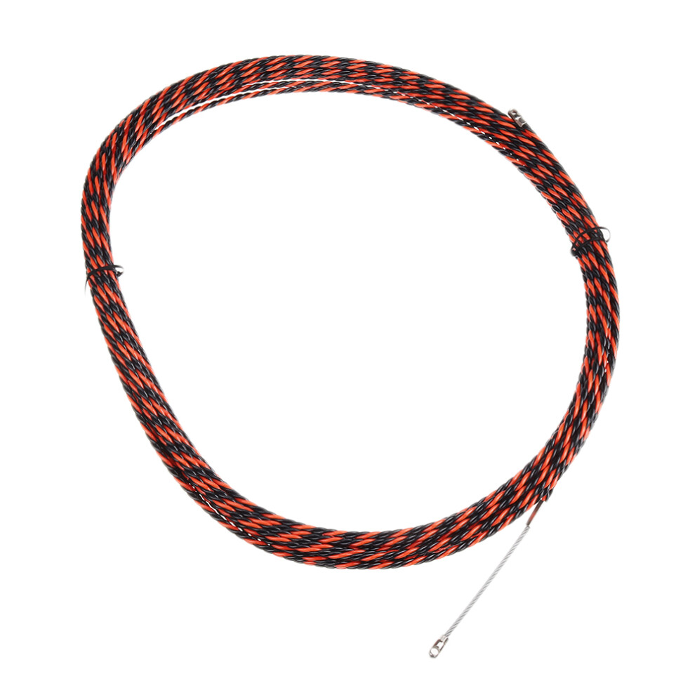 New 2Pcs 20M Electric Spiral Cable Push Puller Conduit Snake Cable Rodder Fish Tape Wire Guide 623414392457