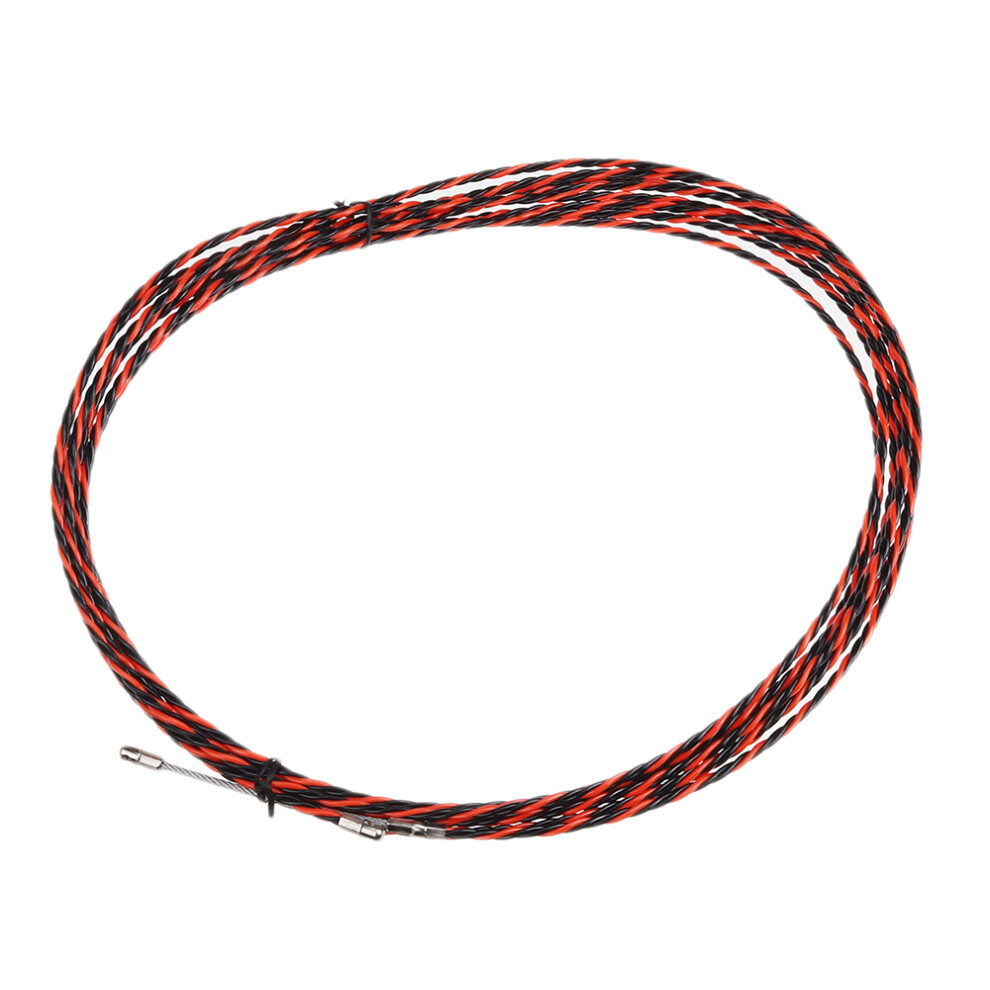 New 10M Electric Spiral Cable Push Puller Conduit Snake Cable Rodder Fish Tape Wire Guide With Cable Tensioner 623414391672