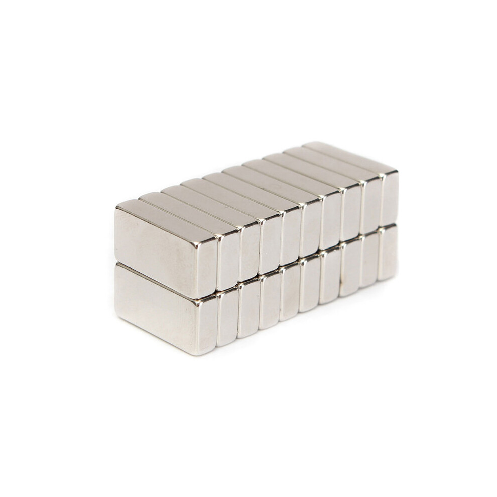 New 20Pcs N50 Strong Block Ndfeb Magnets 20 X10x 5 Mm Rare Earth Neodymium Magnets 623414389549