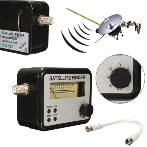 New Digital Sat Satellite Signal Finder Meter Strength DIRECTV DISH TV