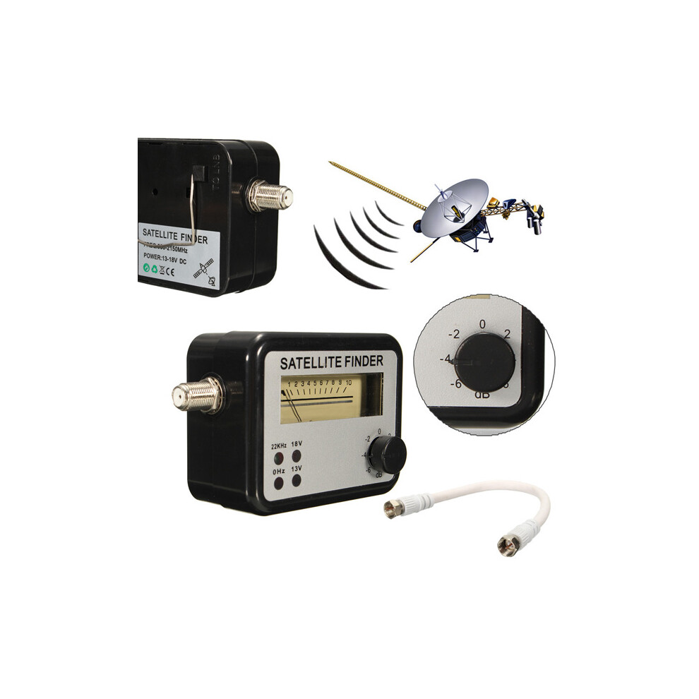 New Digital Sat Satellite Signal Finder Meter Strength DIRECTV DISH TV