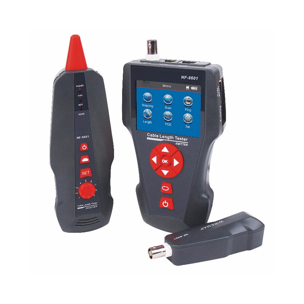 New New Nf-8601 Multifunctional Network Cable Tester Lcd Cable Length Tester Breakpoint Tester 729601523434