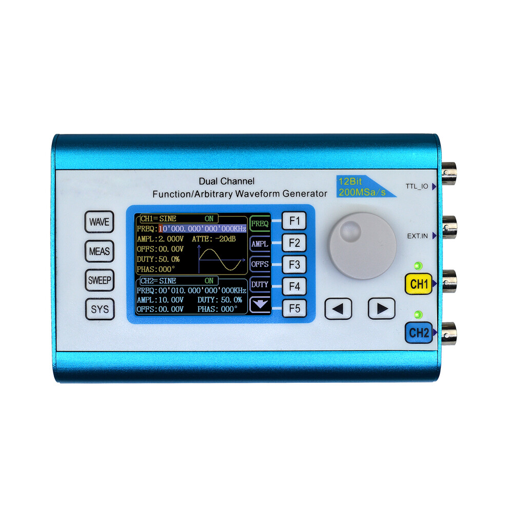 New Fy2300 20Mhz Arbitrary Waveform Dual Channel High Frequency Signal Generator 633414400601