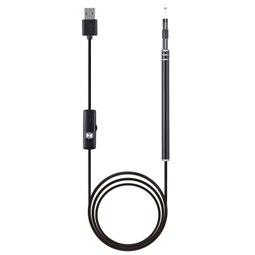 New 5.5mm Digital USB Borescope Inspection Visual Otoscope Camera for PC
