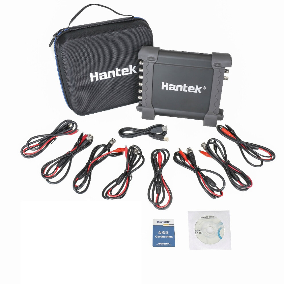 New Hantek 1008A 8 Channels Programmable Generator Automotive Oscilloscope Digital Multime Pc Storage 623414399685