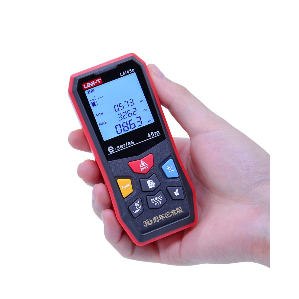 New Uni-T Lm45e Digital Laser Distance Meter 45M 60M/147Ft 196Ft Laser Rangefinder Measure Diastimeter 729601514746