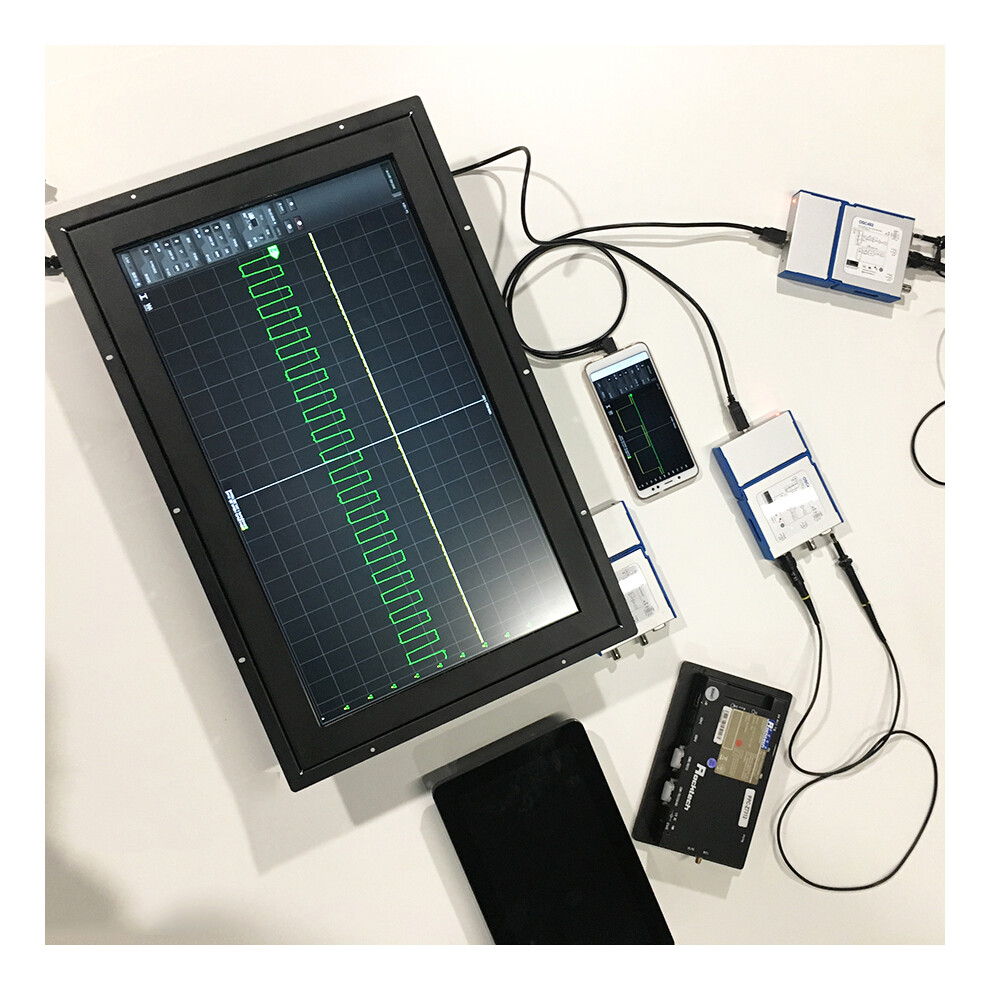New Loto Osc802 Virtual Oscilloscope Usb Pc Oscilloscope Osc802 80M Sampling 25M Bandwidth Dual Channel 623414399647