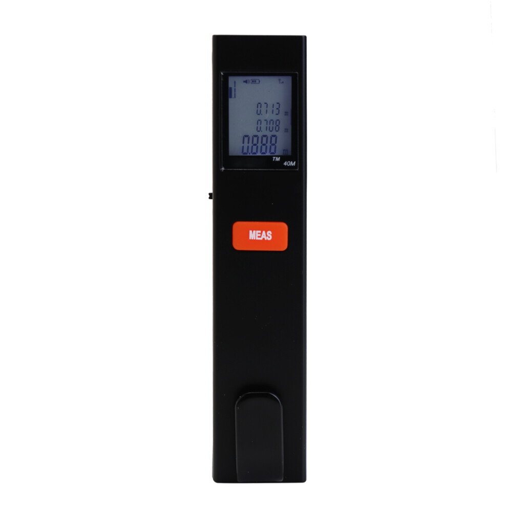 New Mini 40M Laser Rangefinder High Accuracy Red Light Handheld Lcd Digital Laser Distance Meter With Backlight For Construction 729601514630
