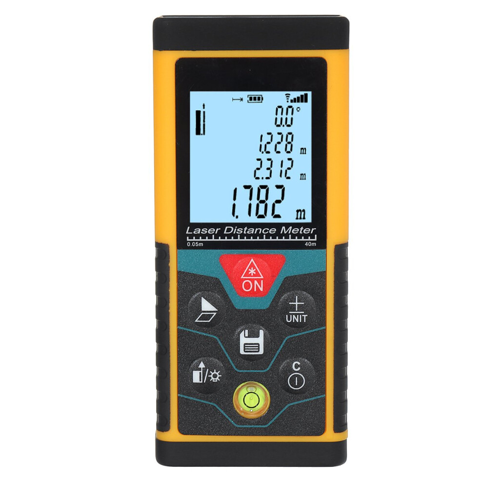 New 40M Professional Laser Distance Meter Finder Measure Automatic Calculation Tool Laser Rangfinder 729601514708