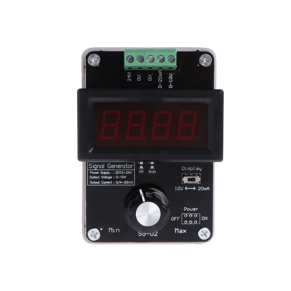 New Adjustable Current Voltage Analog Simulator 0~20Ma Signal Generator Dc 0~10V With Built-In 2000Ma Rechargeable Lithium Battery 633414400441