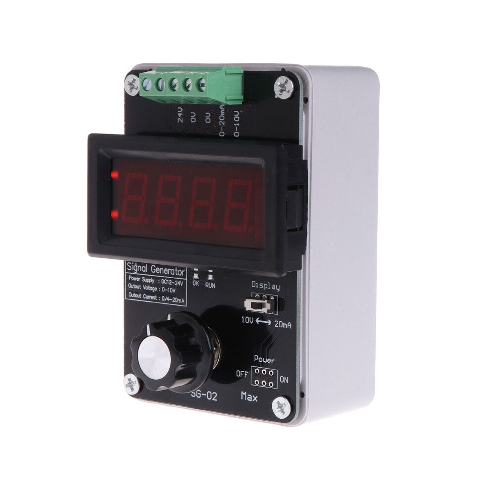New Adjustable Current Voltage Analog Simulator 0~20Ma Signal Generator Dc 0~10V Without Battery 633414400274
