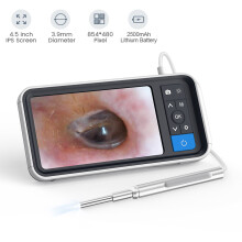New MS450 1080p HD 3.9MM Lens 4.5 Inch LCD Borescope Otoscope