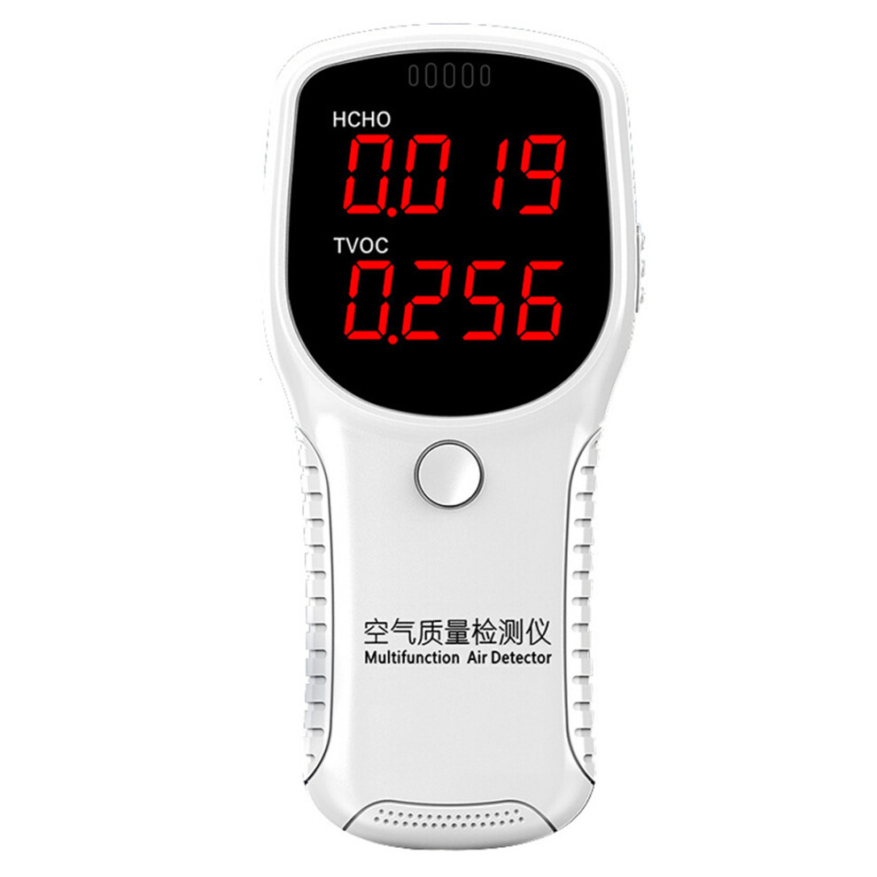 New Air Quality Monitor Hcho Tvoc Pm2.5 Pm10 Formaldehyde Detector Tester Home Test 729601514548