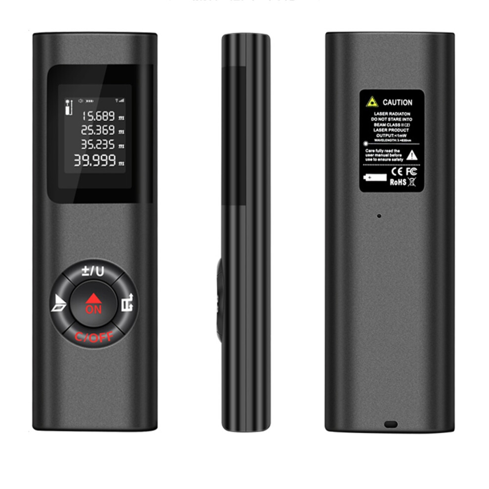 New 40M Digital Laser Distance Meter Range Finder Measure Diastimeter Tool Handheld 729601514647
